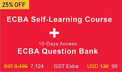 ECBA Question Bank | ECBA Exam Simulator